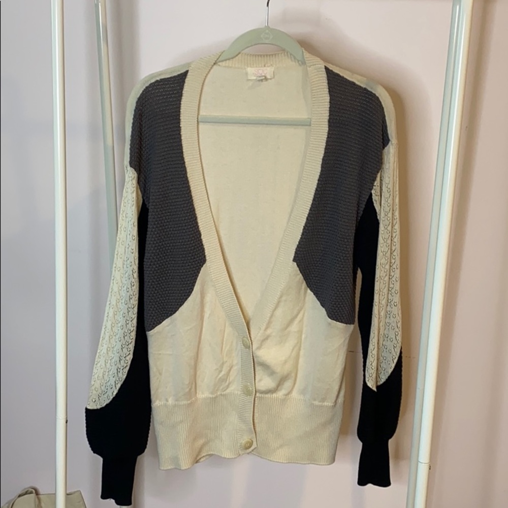 Color block urban outfitters sweater
